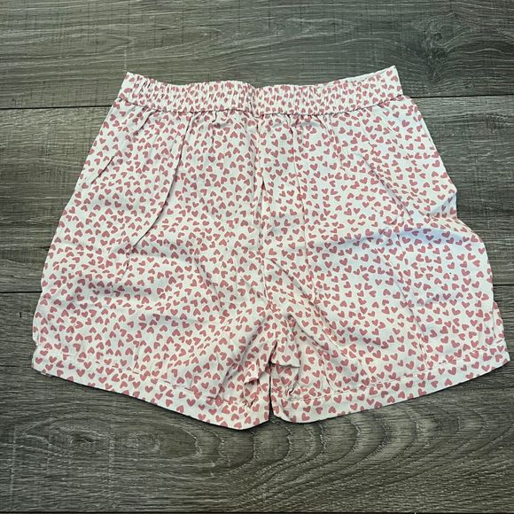 Petite Plume Girls Sweethearts Pajamas Shorts Set size 14 Pink Hearts 2pc - Picture 10 of 16